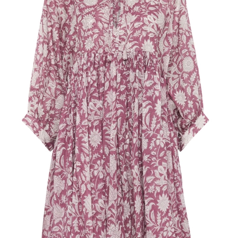 Kyra Mini Dress in Musk: Daughters of India XL